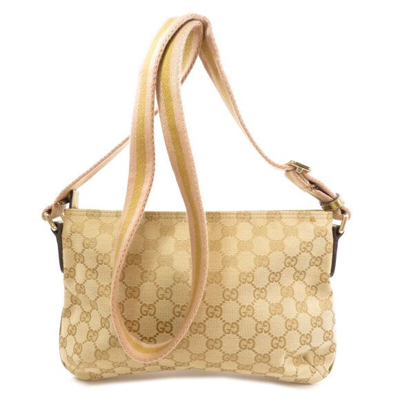 Gucci GG Pattern Canvas Shoulder Bag - Picture 2 of 10